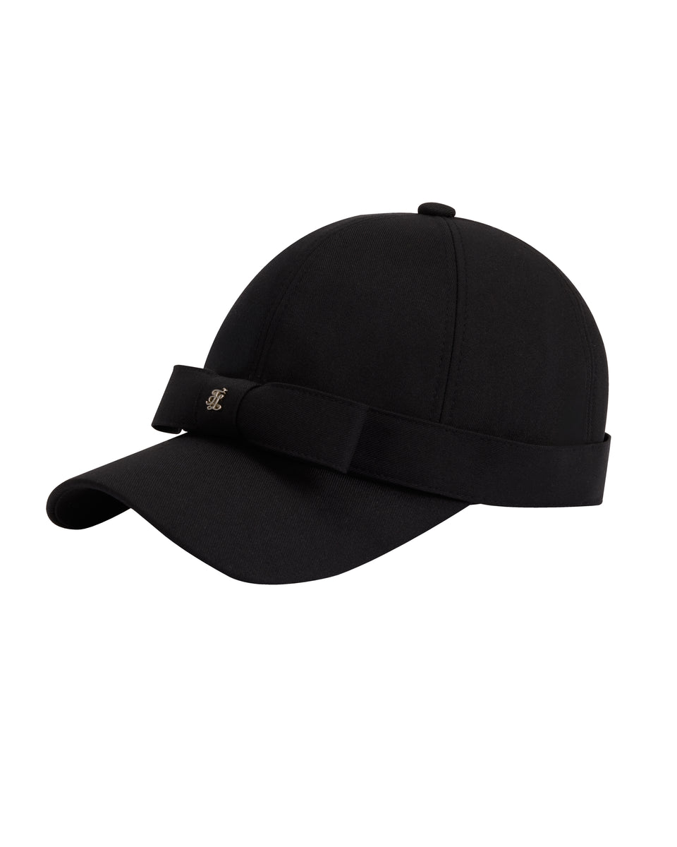 [Opening Project]24AW★Ribbon Tie Down Cap Black Designer fashion, Seoul-fully created | W Concept