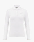 Lace Collar Windproof T-shirt -White