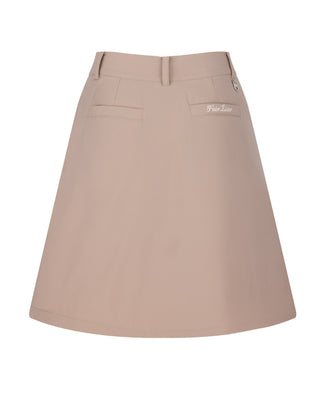 Padded flare Mid Length skirt (Cocoa)