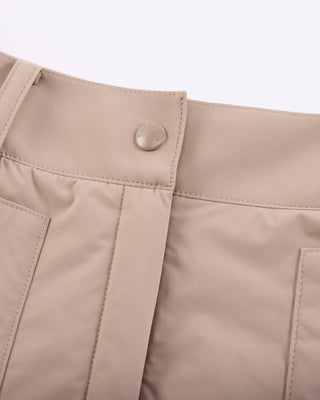 Padded flare Mid Length skirt (Cocoa)