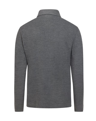 Men's Houndstooth Point T Shirt (Charcoal Grey)