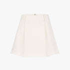 Tweed Balloon Skirt (Ivory)