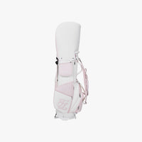 Ribbon Two-Tone Stand Bag (Pink)