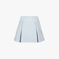 Inverted Flare Skirt (Blue)
