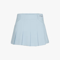 Pleated Short Pants Skirt (Blue)