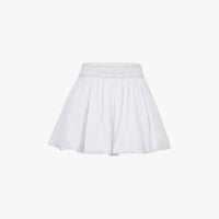 Band Balloon Skirt (White)