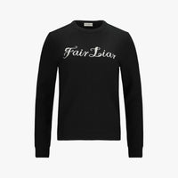 Logo Pullover Crewneck Knit (Black)