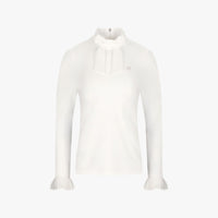 Sheer Ribbon T-Shirt (Ivory)