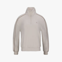 Half-Zip Pullover T-Shirt (Beige)