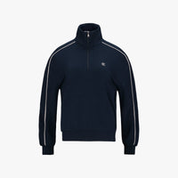 Half-Zip Pullover T-Shirt (Navy)