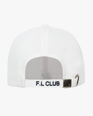 FLC Cotton Twill Baseball Cap (White)