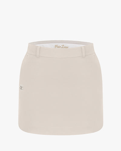 [FL Signature] Fair Lair H Line Skirt - Beige