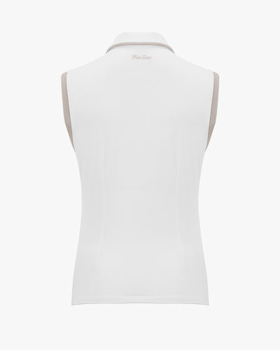 [FL Signature] Multi Colored Sleeveless T-shirt - White