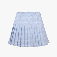 Pattern Highwaisted Skirt (Blue)