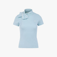 Big Ribbon Pearl Knit (Mint)