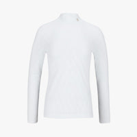 Logo Jacquard See-through T-shirt (White)