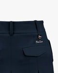 Heart symbol pocket skirt - Navy