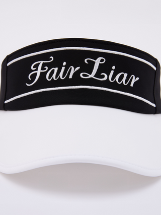 Logo Embroidered Visor (Black)