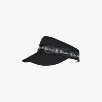 Logo Tape With Pearl Visor (Black)
