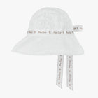 Lace Bonnet Hat (White)