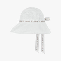 Lace Bonnet Hat (White)