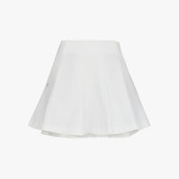 Lace Double Flare Skirt (White)