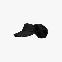 Big Logo Ear Muff Visor (Black)
