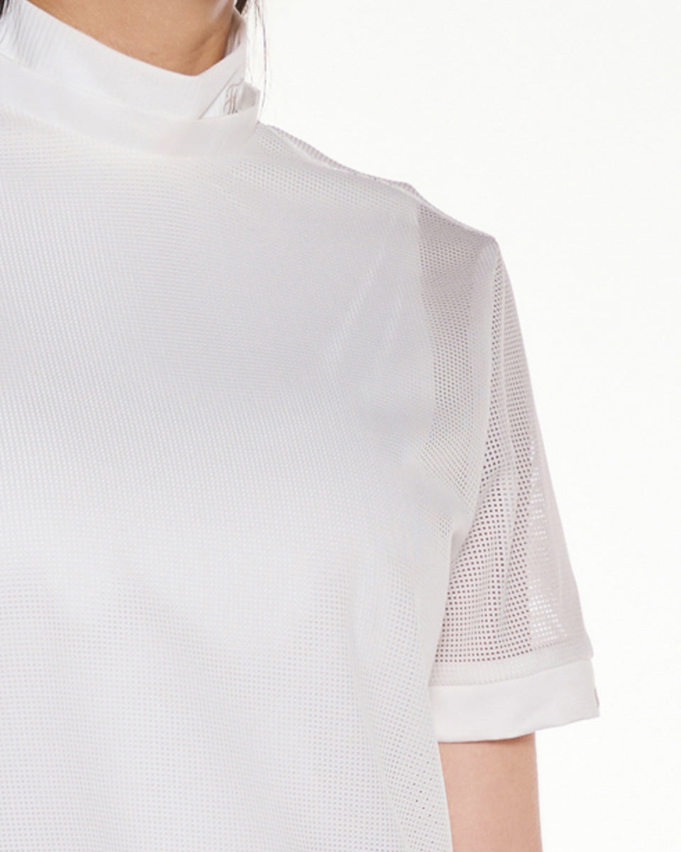 【COSYHARU】Heiro Mesh Short Sleeve T s-horty-