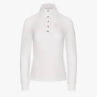 Turtle-neck Brushed Tshirt (Ivory)