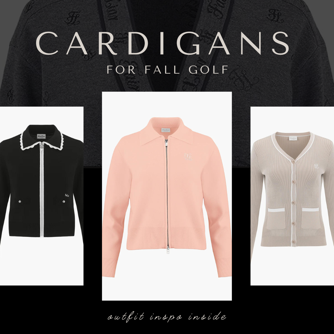 Cardigans For Fall Golf
