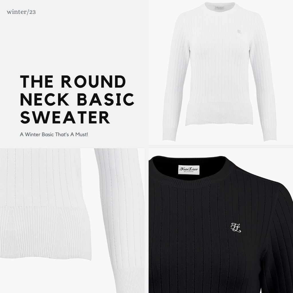 A Winter Basic That's A Must - The Round Neck Basic Sweater