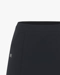 Back pleated skirt - Black