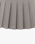 A-line pleated skirt - Beige
