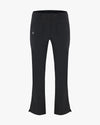 Boot cut fleece pants - Black