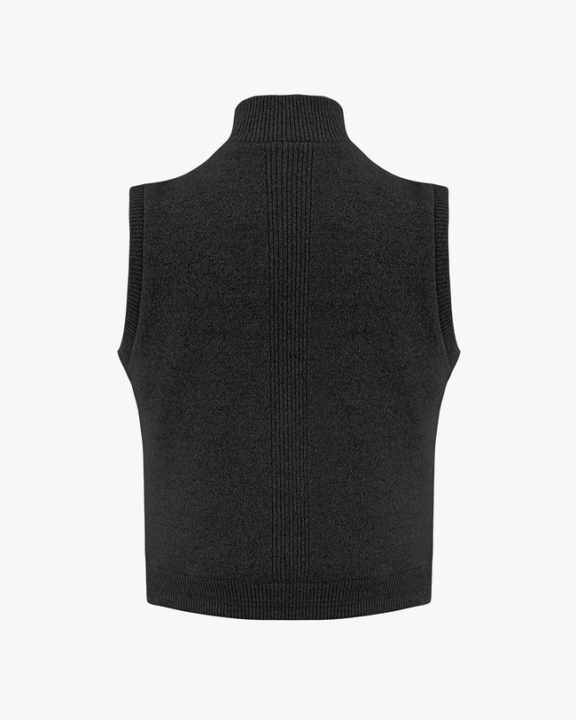 Men's Hybrid Padded Vest - Black