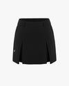 Big logo pocket A-line skirt - Black