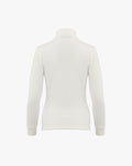 High-neck Fleece T-shirt - Ivory