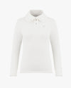 Mink Collar T-shirt - Ivory