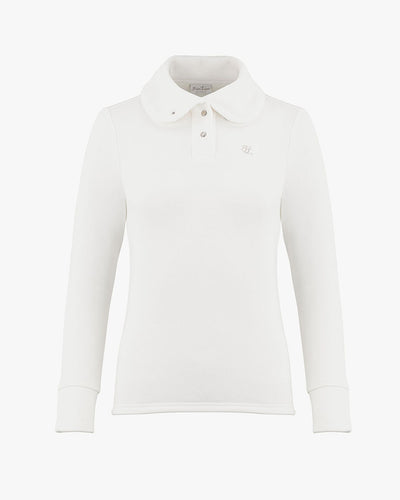 Mink Collar T-shirt - Ivory