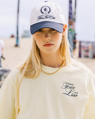 FLC Edw Cotton Baseball Cap (White)