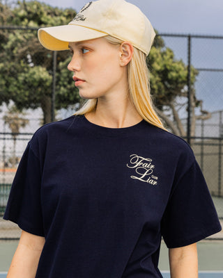 FLC Oversized Star T-shirts (Navy)
