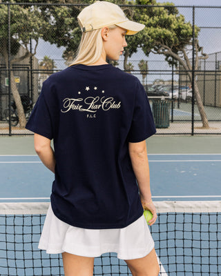 FLC Oversized Star T-shirts (Navy)