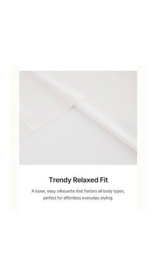 Men's Loose Fit Polo T Shirt (white)