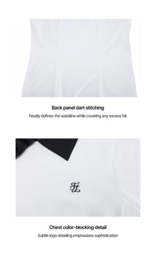 Ribbon Point Longsleeve T-shirt (White)