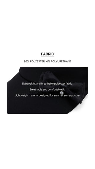 Pearl Ribbon Organza Visor (Black)