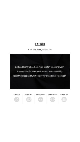 Lace Scallop Cardigan (Black)