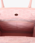 FAIRLIAR Logo Pattern Tote Bag - Pink Coral