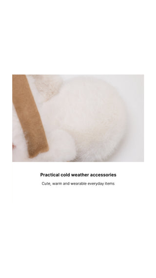 Suede Earmuff (Beige)