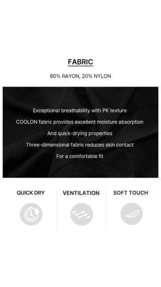 Scarf Set Open-neck T-Shirt (Black)