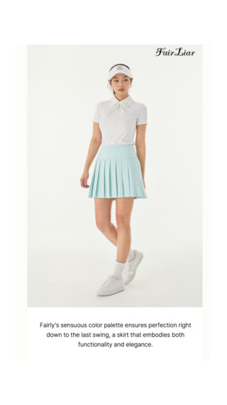 Fair Liar Performance Pleated Skirt (Mint)